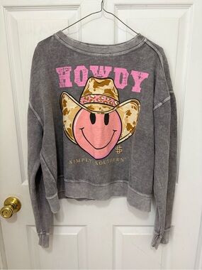 Simply Southern “Howdy” sweatshirt